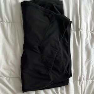 Black flare leggings